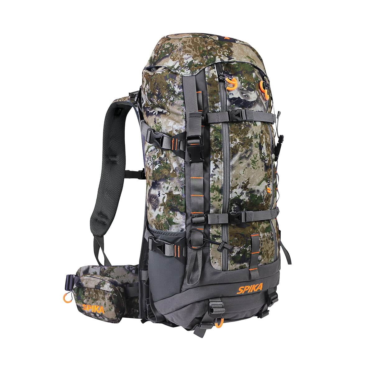 Spika Drover Hauler Backpack Camo + Frame 40L